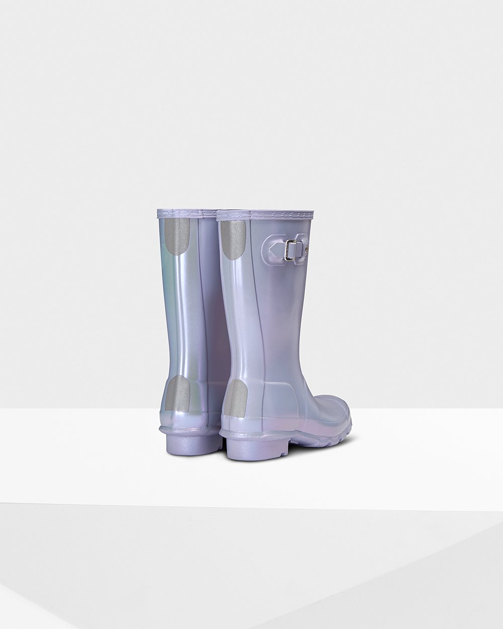 Botas De Agua Hunter Niños Original Big Nebula - Moradas - Argentina 0937FDKQJ